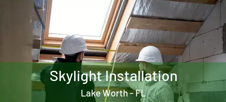 Skylight Installation Lake Worth - FL